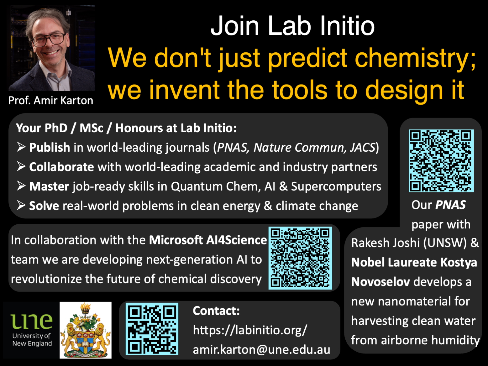 Join Lab Initio Flyer
